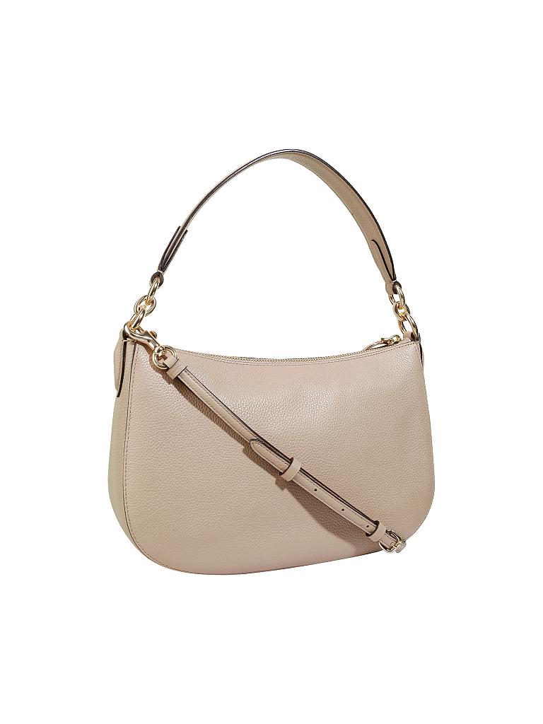 COACH | Ledertasche - Hobo-Bag "Sutton" | beige