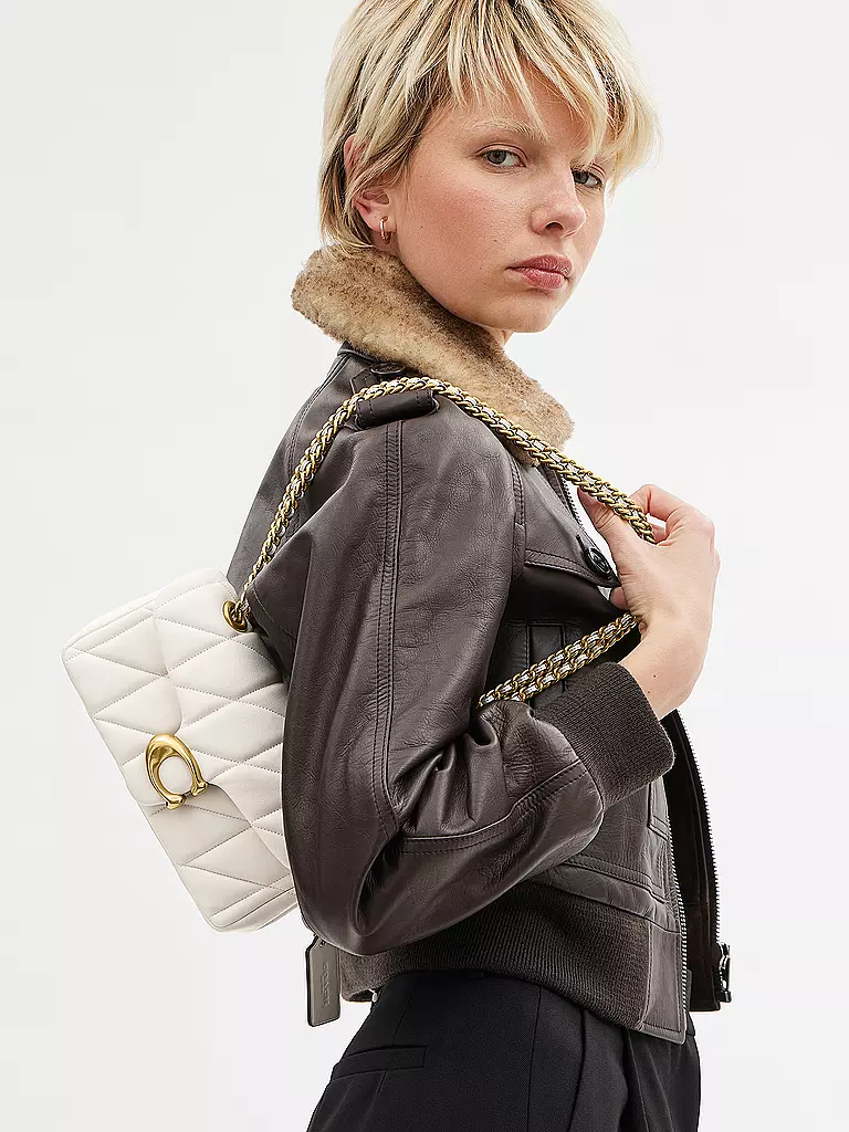 COACH | Ledertasche - Mini Bag TABBY 20 | creme