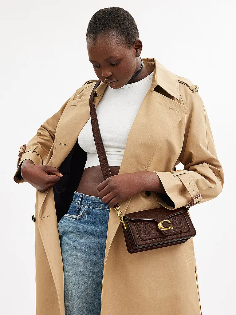 COACH | Ledertasche - Mini Bag TABBY 20 | braun