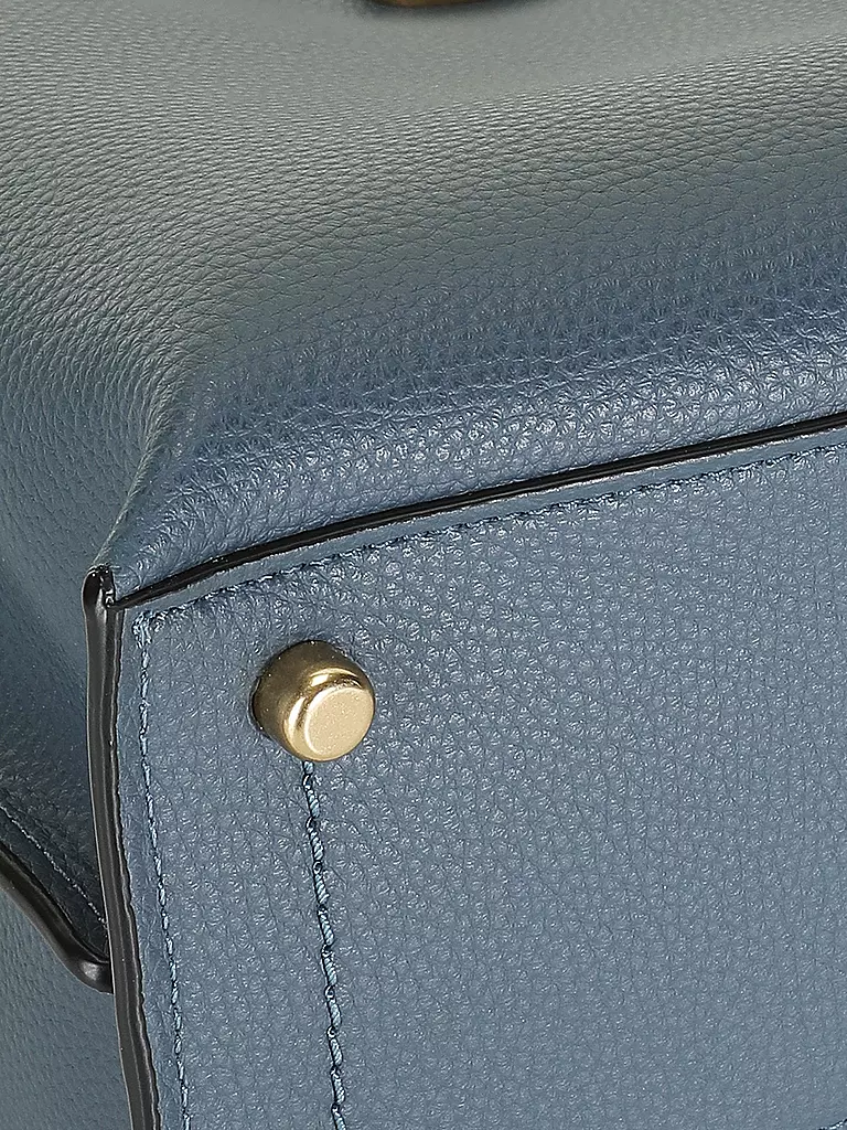 COACH | Ledertasche - Mini Bag WILLOW TOTE 24 | dunkelblau