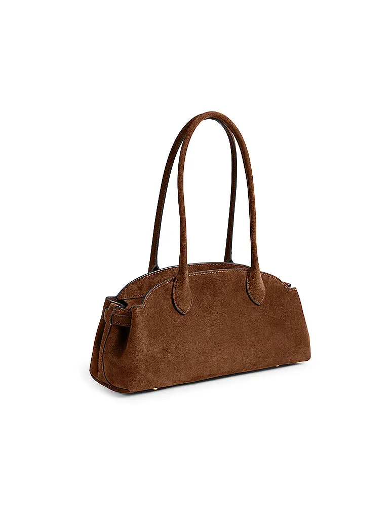 COACH | Ledertasche - Schultertasche EMPIRE CARRYALL 34 | Camel