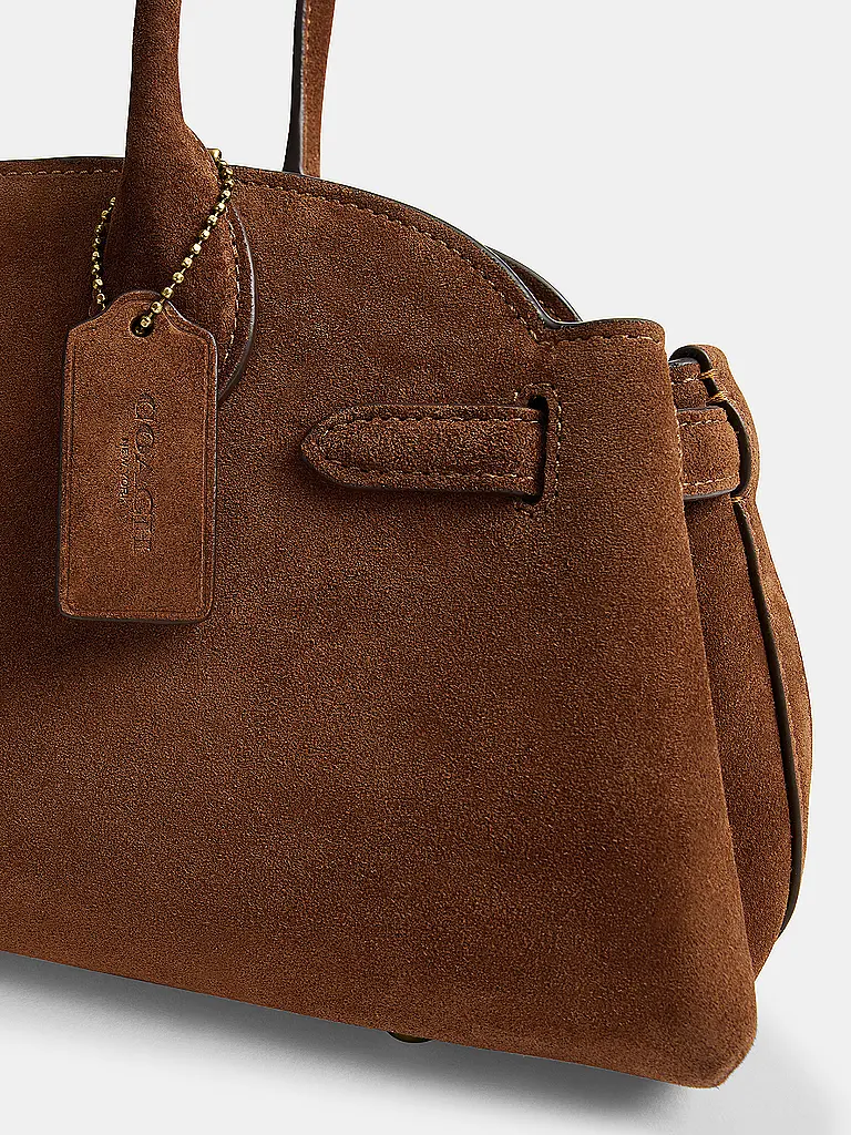 COACH | Ledertasche - Schultertasche EMPIRE CARRYALL 34 | Camel