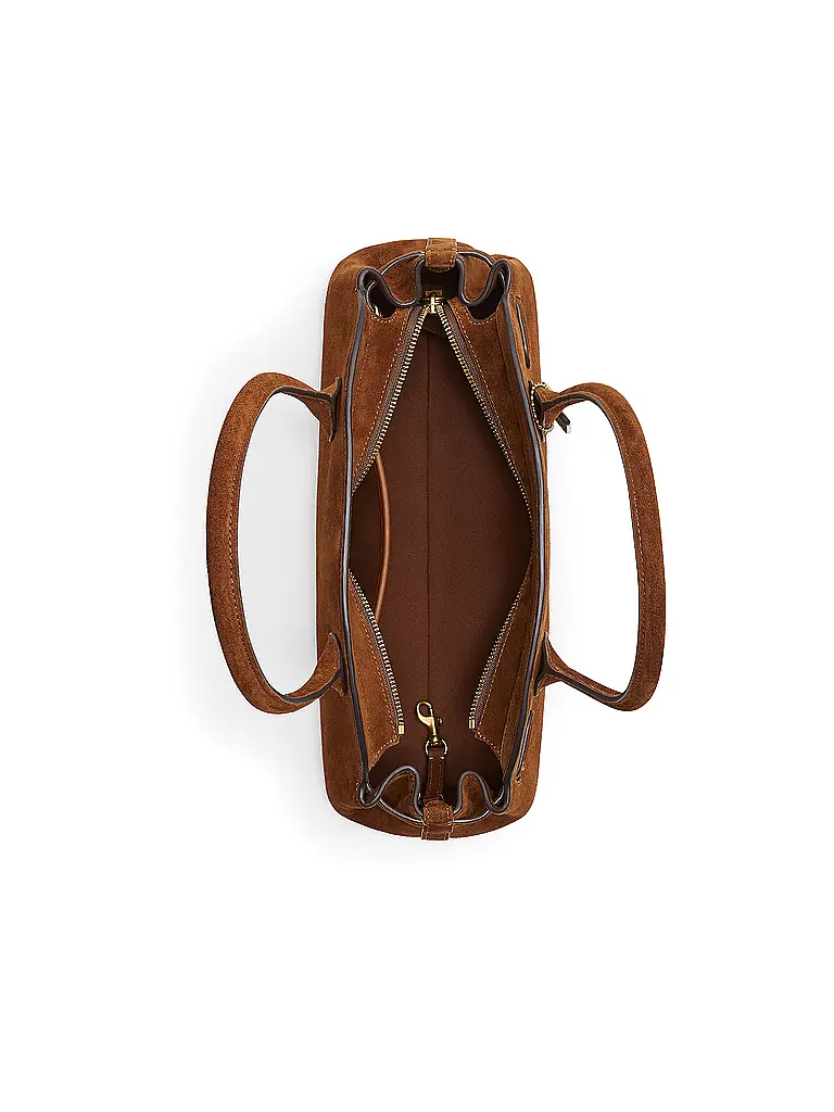 COACH | Ledertasche - Schultertasche EMPIRE CARRYALL 34 | Camel