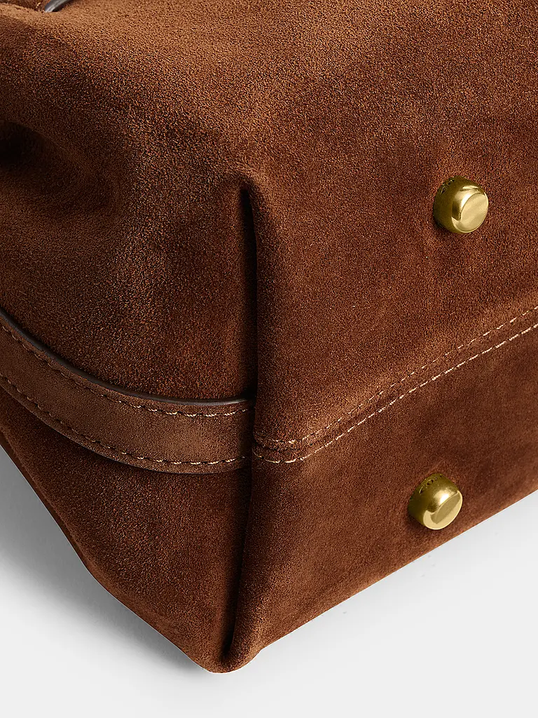 COACH | Ledertasche - Schultertasche EMPIRE CARRYALL 34 | Camel