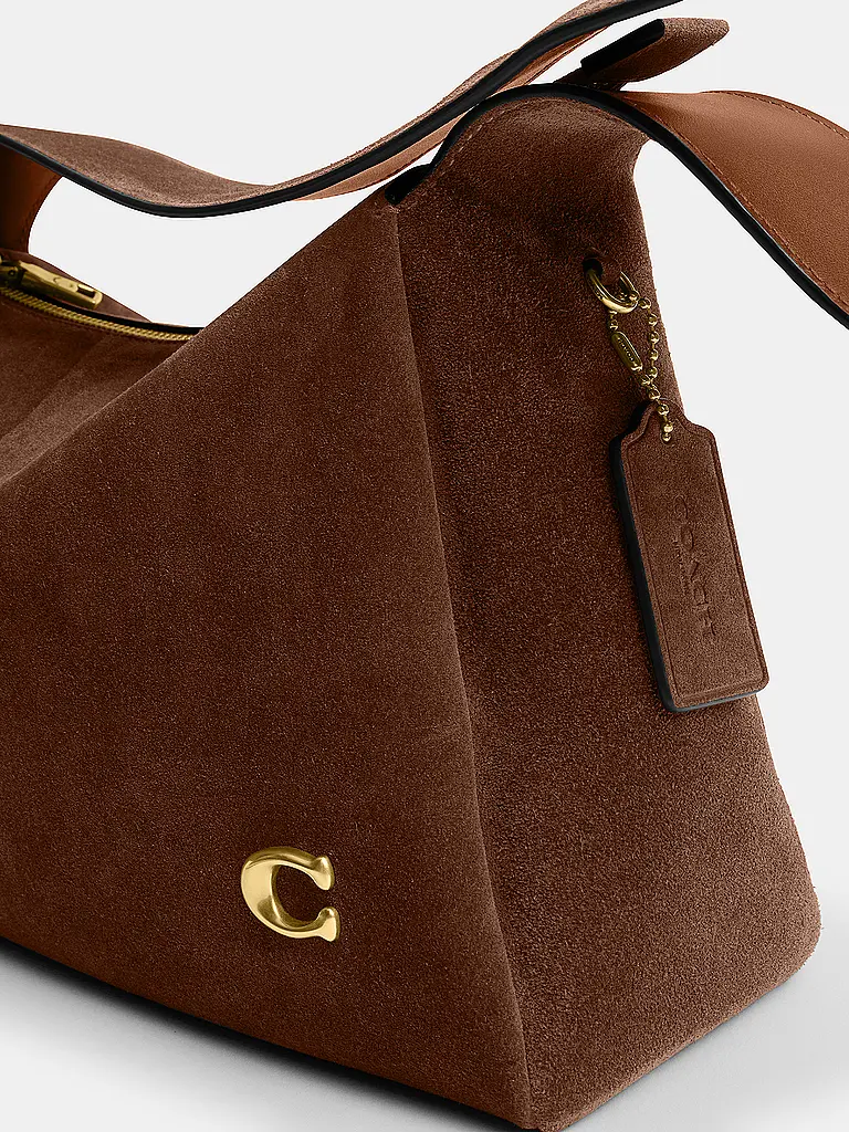 COACH | Ledertasche - Schultertasche LOLA  | Braun