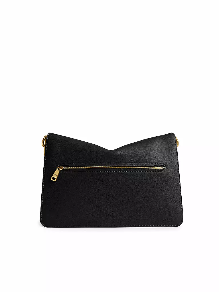 COACH | Ledertasche - Schultertasche TABBY 30 | schwarz