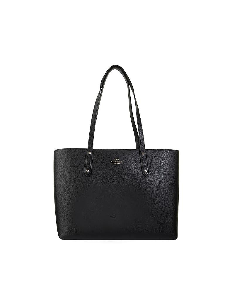 COACH | Ledertasche - Shopper "Central" | schwarz