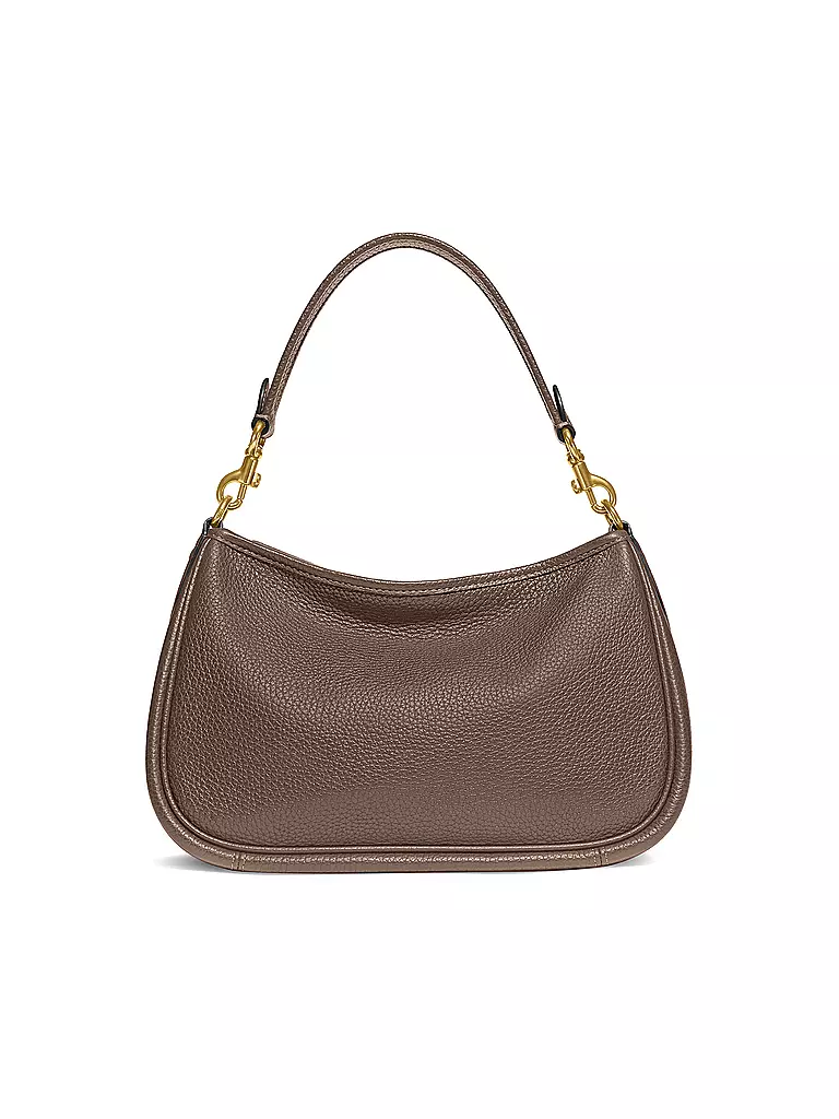 COACH | Ledertasche - Umhängetasche CARY | grau