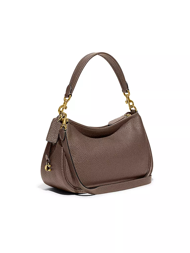 COACH | Ledertasche - Umhängetasche CARY | grau