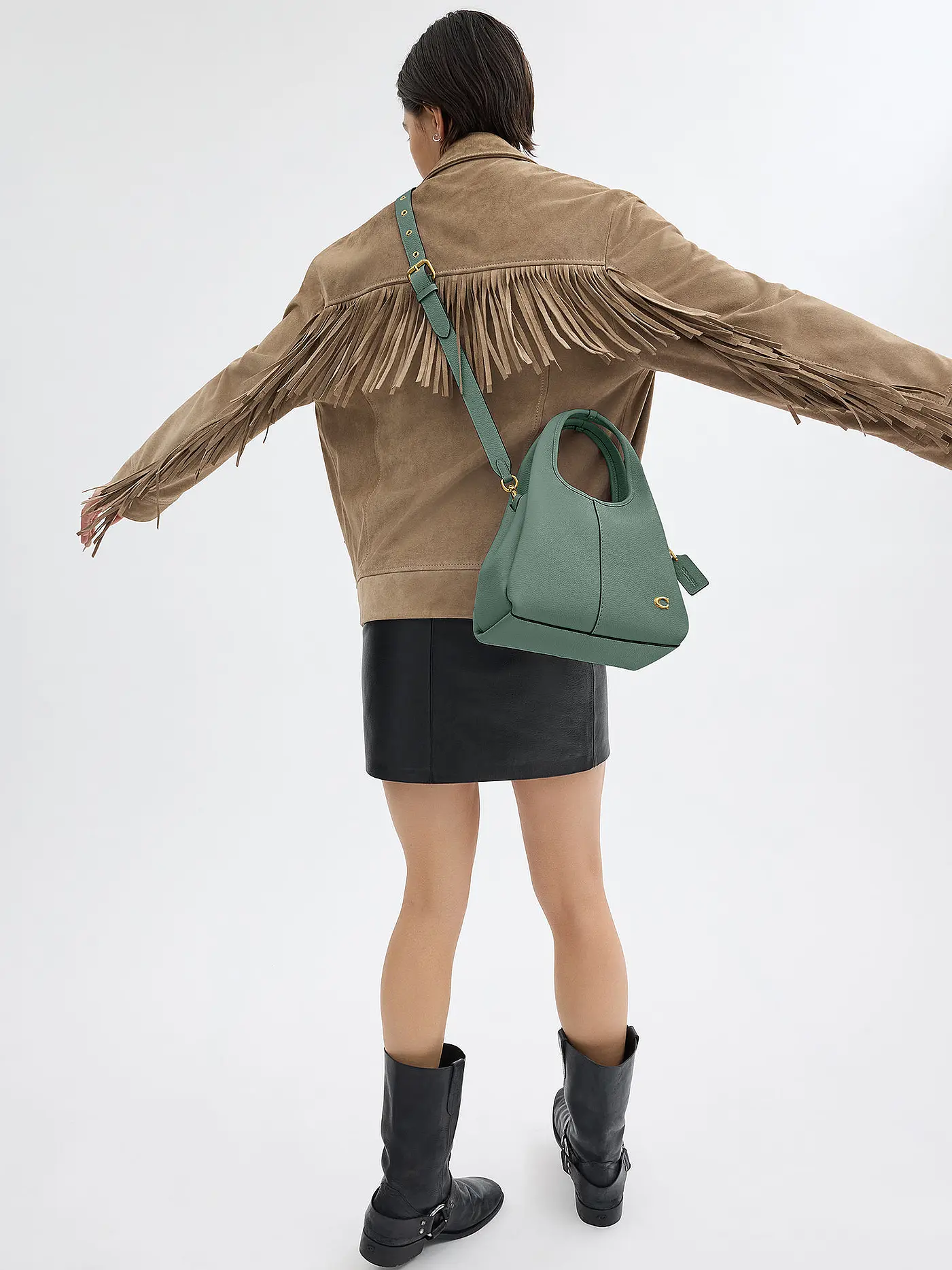 COACH | Ledertasche - Umhängetasche LANA23 | mint
