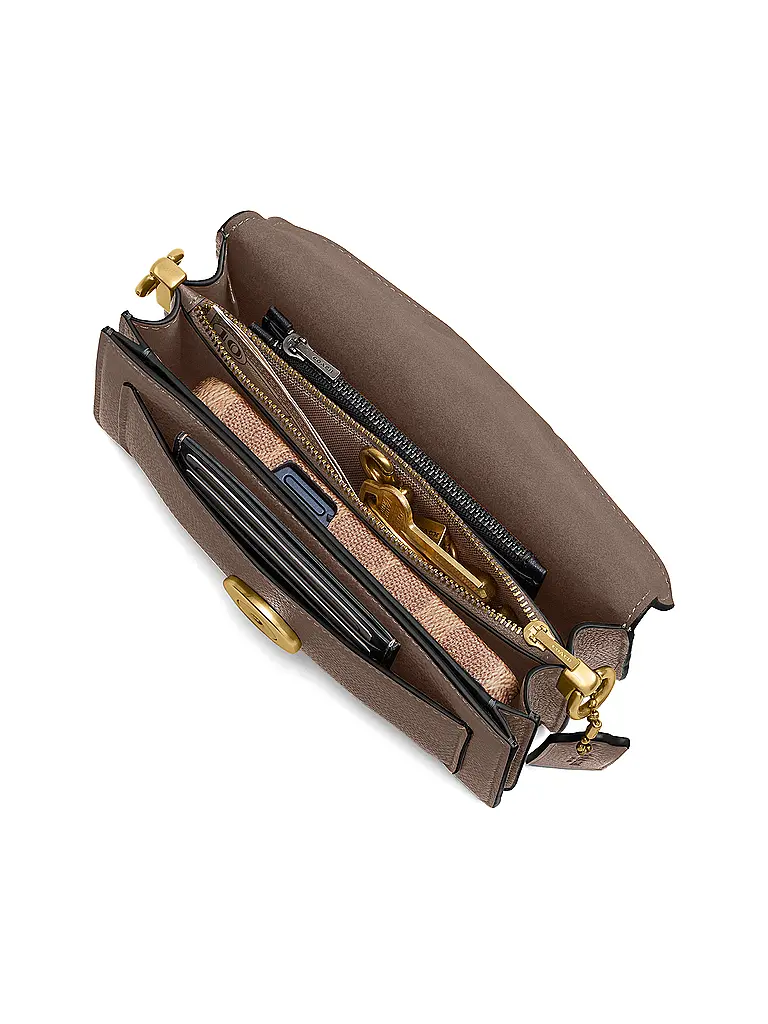 COACH | Ledertasche - Umhängetasche TABBY  | Grau