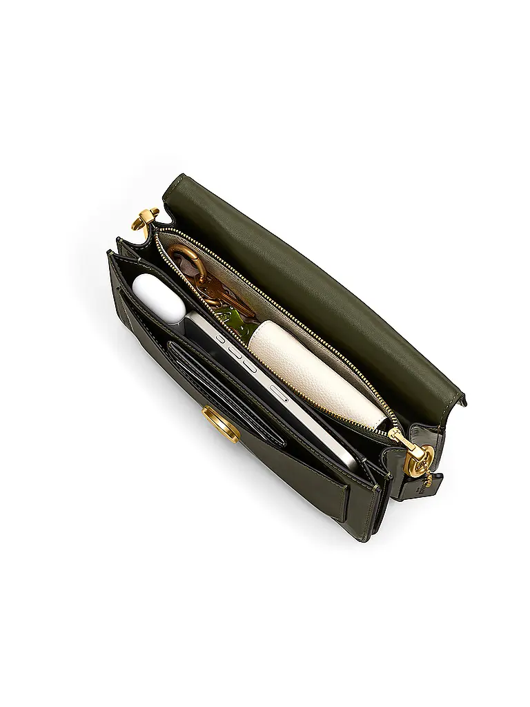 COACH | Ledertasche - Umhängetasche TABBY 26 | olive