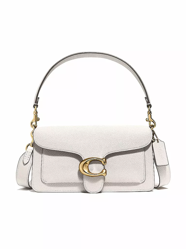 COACH | Ledertasche - Umhängetasche TABBY | creme