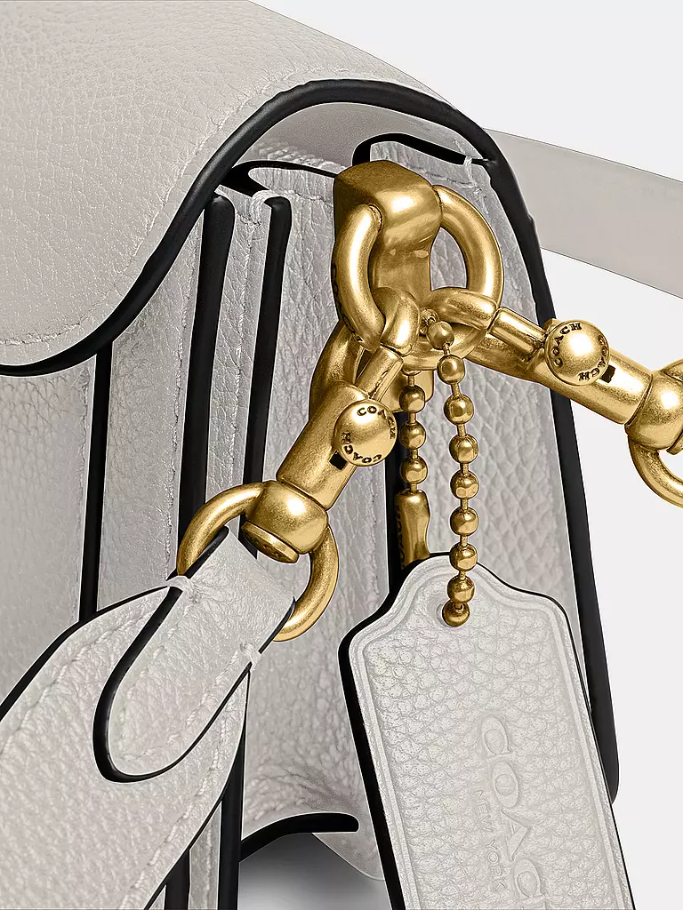 COACH | Ledertasche - Umhängetasche TABBY | creme
