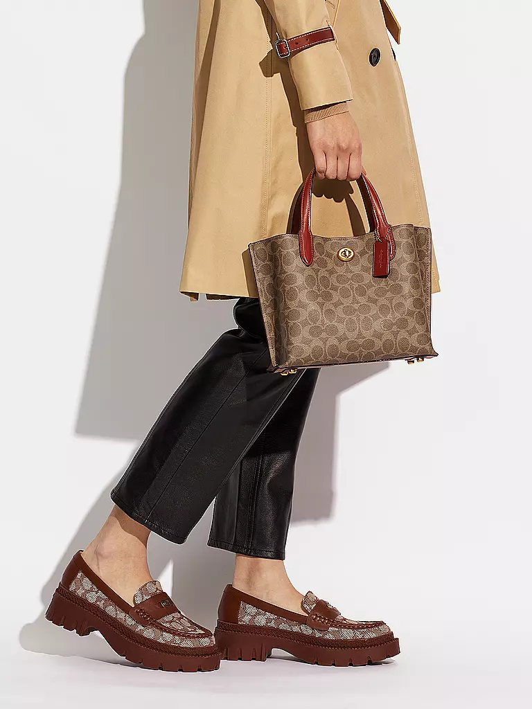 COACH | Tasche - Henkeltasche WILLOW | braun