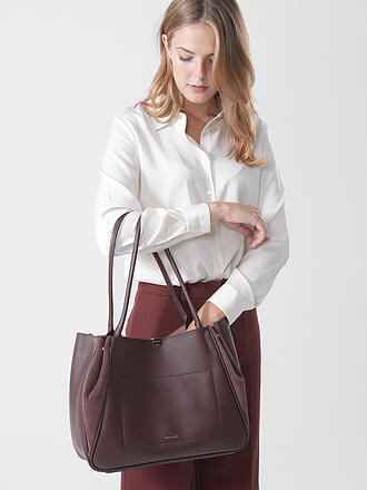 COCCINELLE | Ledertasche - Shopper PANSY BIMATERIA