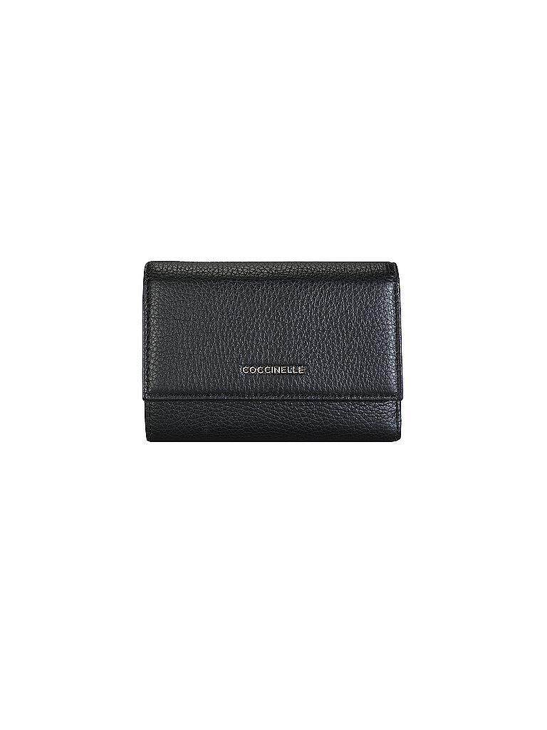 Coccinelle Geldbörse METALLIC SOFT schwarz damen 2