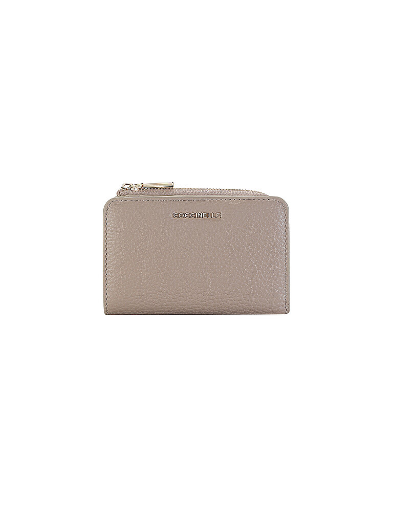 COCCINELLE Geldbörse METALLIC SOFT beige