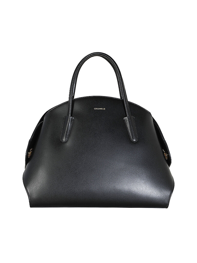 Ledertasche - Henkeltasche TYLDE schwarz damen