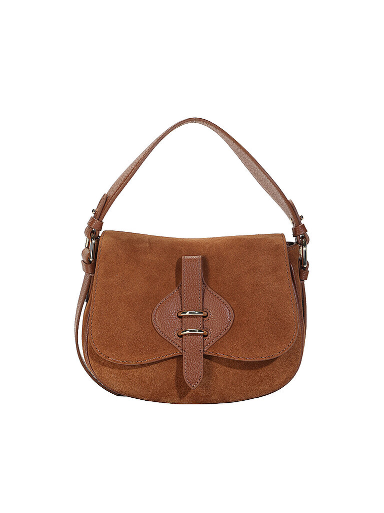 Ledertasche - Umhängetasche MAVERY braun damen