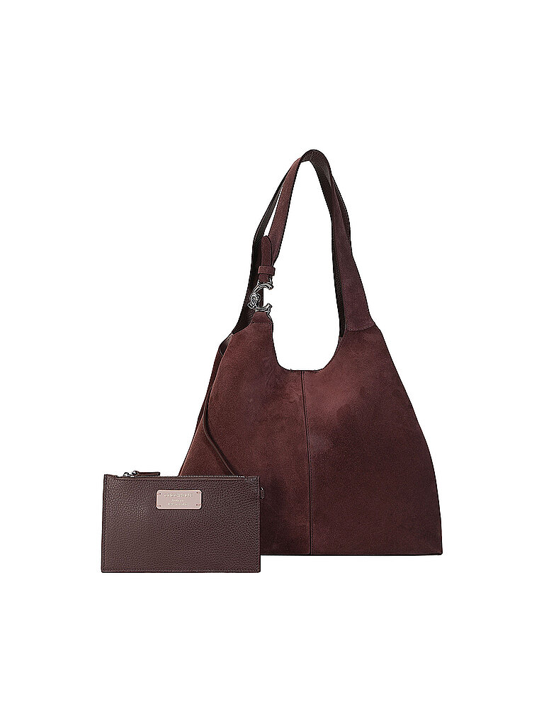COCCINELLE Ledertasche - Shopper C-EASY  dunkelrot