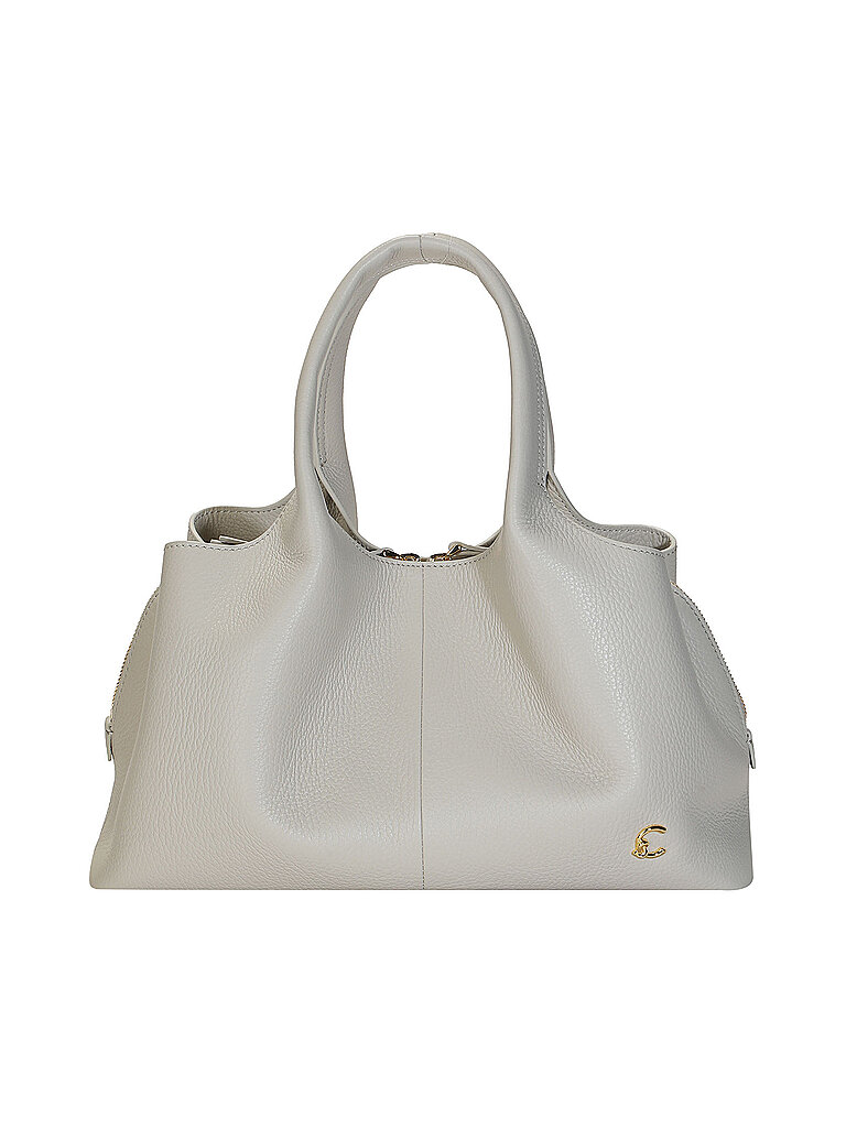 COCCINELLE Ledertasche - Henkeltasche NELL creme