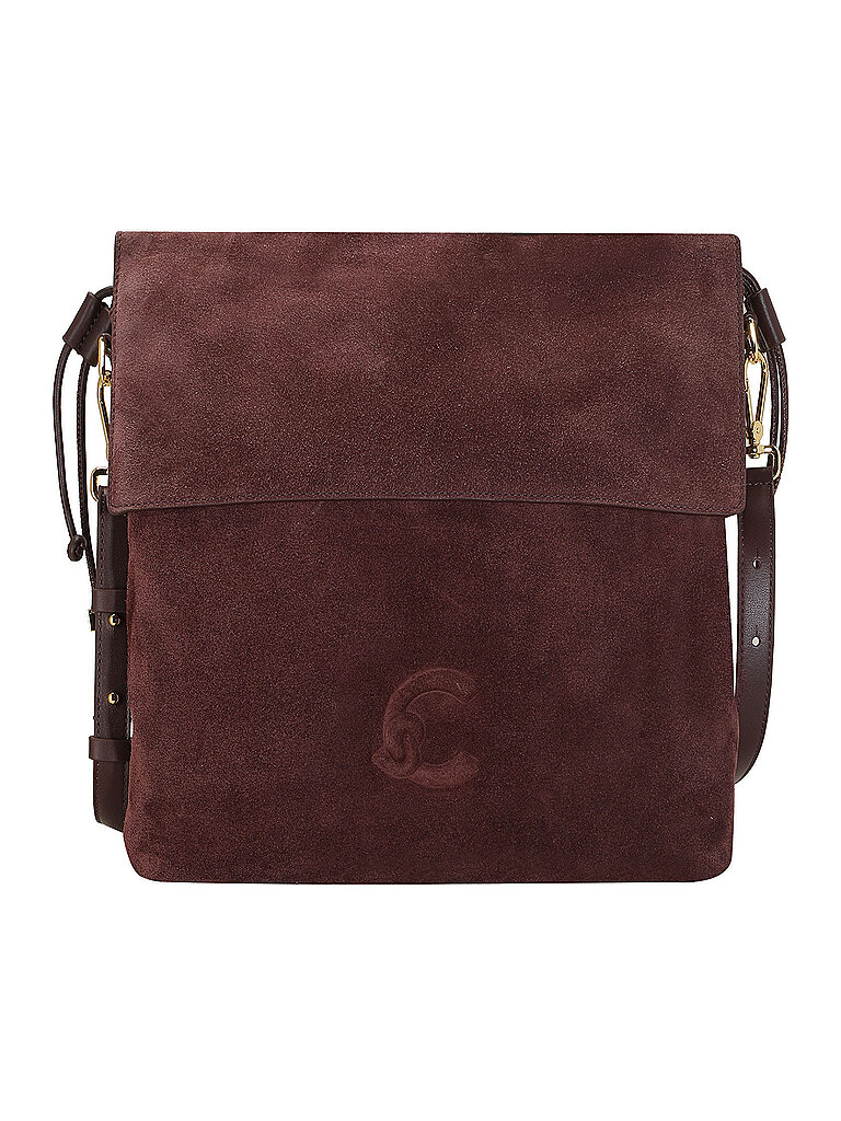 COCCINELLE Ledertasche - Hobo LYDIA  dunkelrot