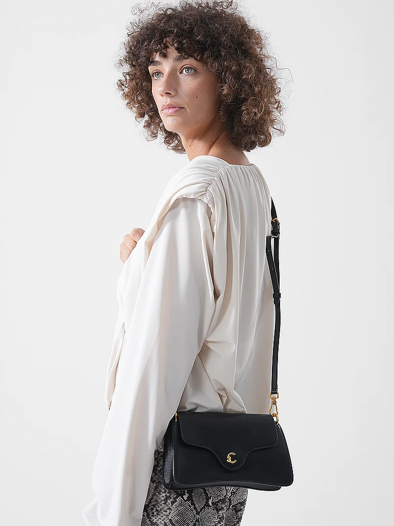COCCINELLE Sac en cuir - Sac à main C-ME noir