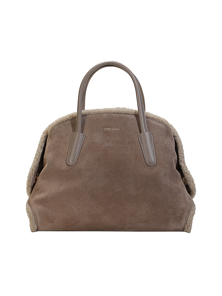 COCCINELLE Ledertasche - Henkeltasche TYLDE beige