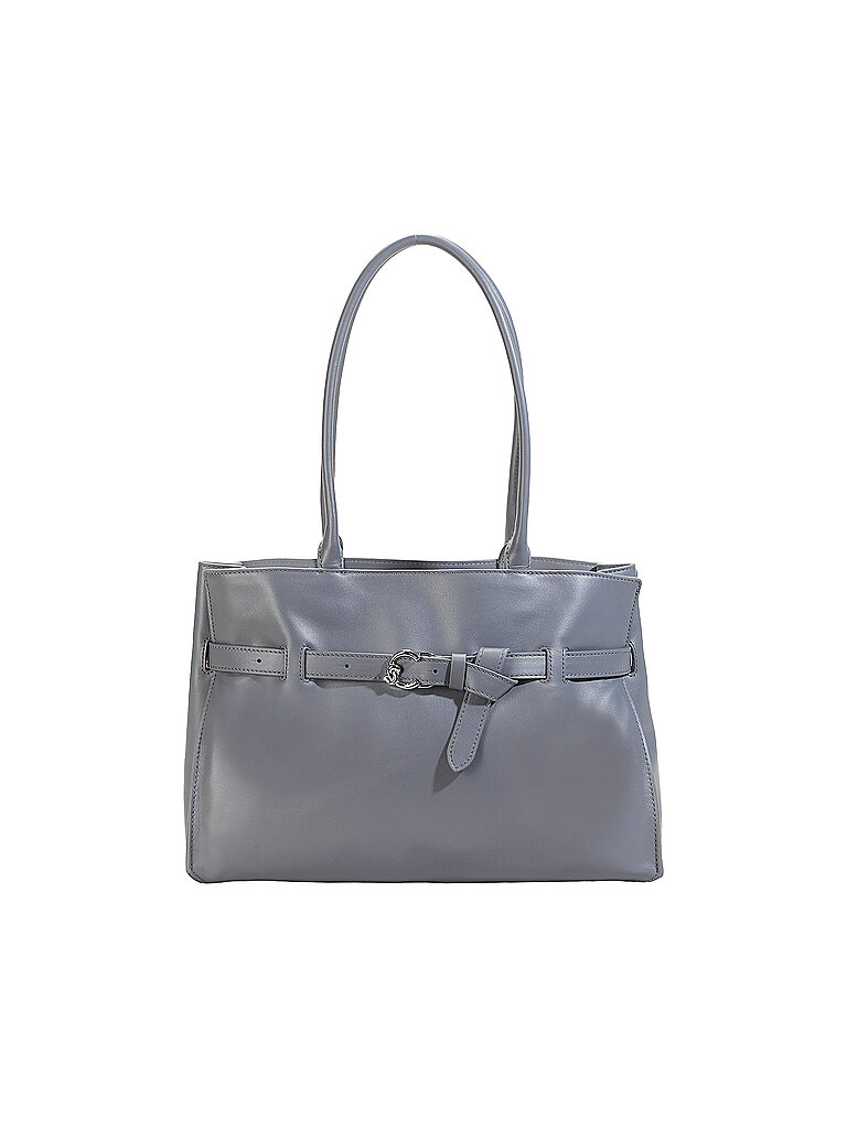 COCCINELLE Ledertasche - Schultertasche SABINE SOFT blau
