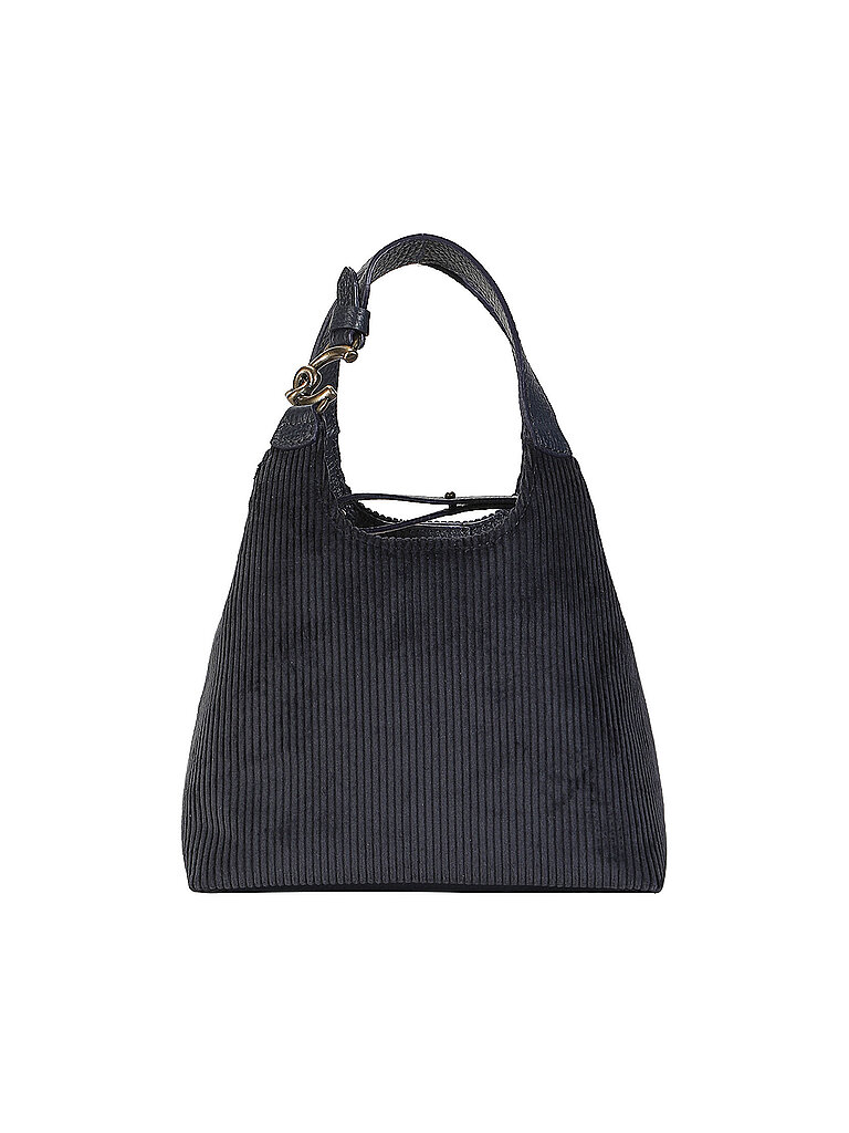 COCCINELLE Tasche - Minibag COCCINELLE C-EASY CORDUROY dunkelblau