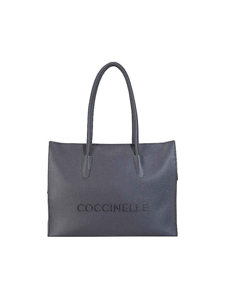 COCCINELLE Ledertasche - Shopper MYRTHA26 Large grau