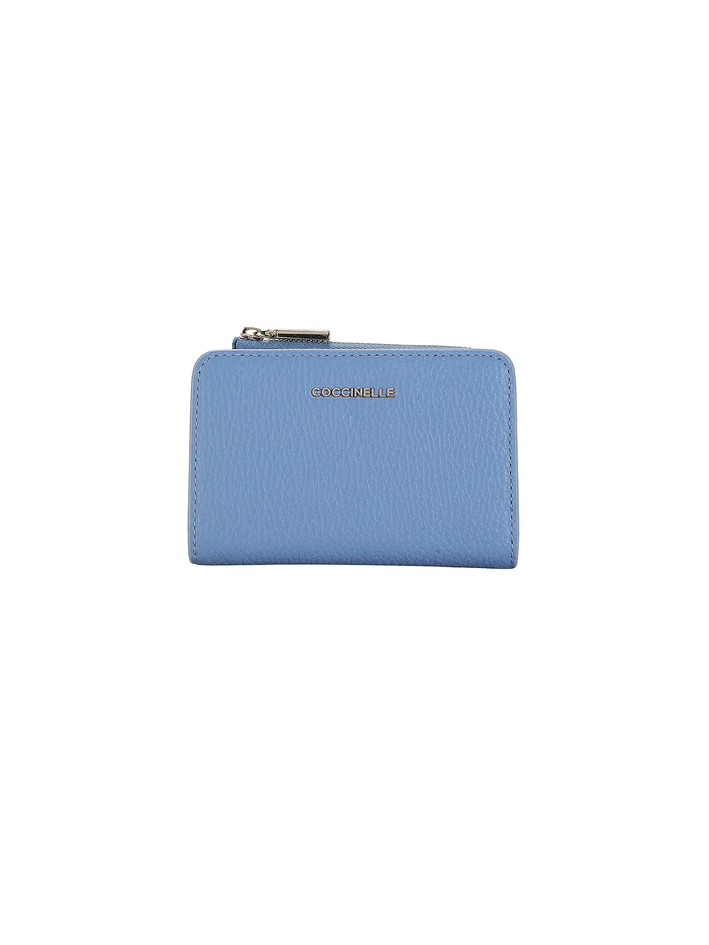 COCCINELLE | Geldbörse METALLIC SOFT | hellblau