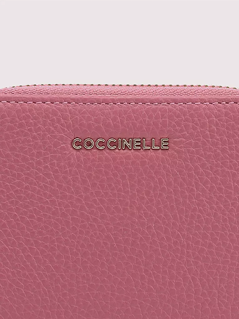 COCCINELLE | Geldbörse METALLIC SOFT | pink