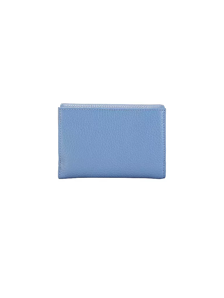 COCCINELLE | Geldbörse METALLIC SOFT | hellblau