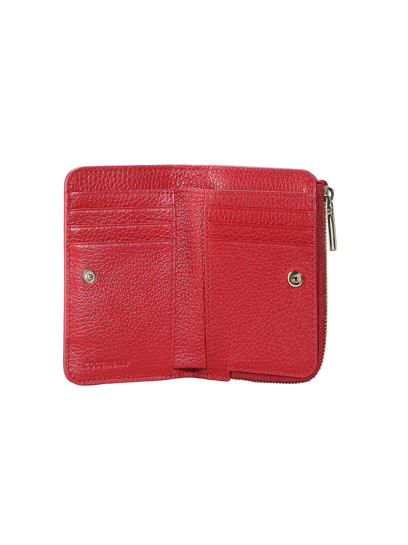 COCCINELLE | Geldbörse METALLIC SOFT | rot