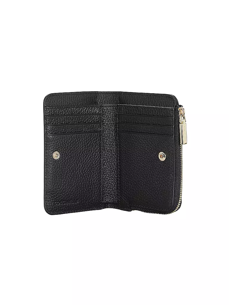COCCINELLE | Geldbörse METALLIC SOFT | schwarz