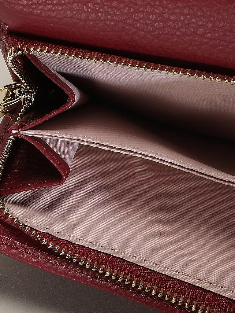 COCCINELLE | Geldbörse METALLIC SOFT | camel