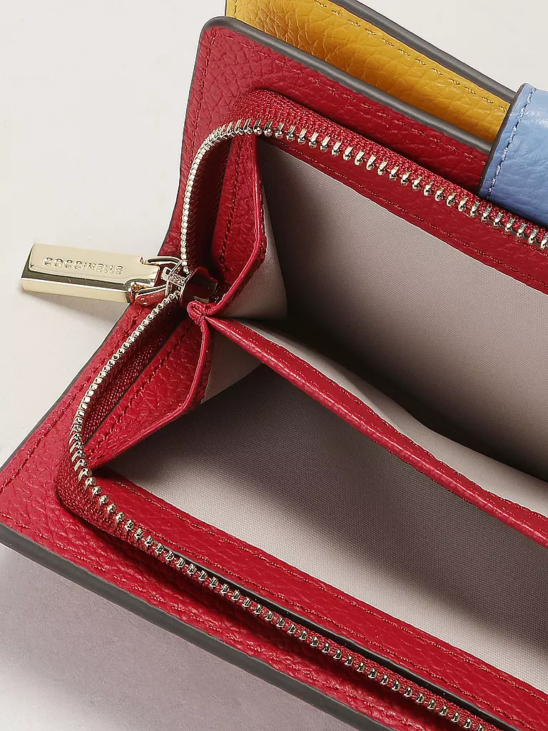 COCCINELLE | Geldbörse METALLIC TRICOLOR | bunt