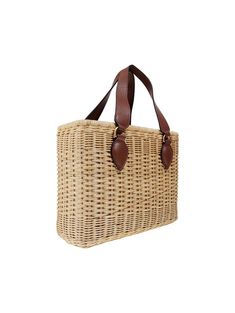 COCCINELLE | Korbtasche - Shopper "Jade" | braun
