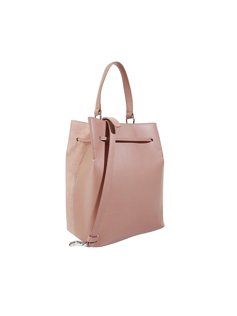 COCCINELLE | Ledertasche - Beuteltasche "Sandy" | rosa