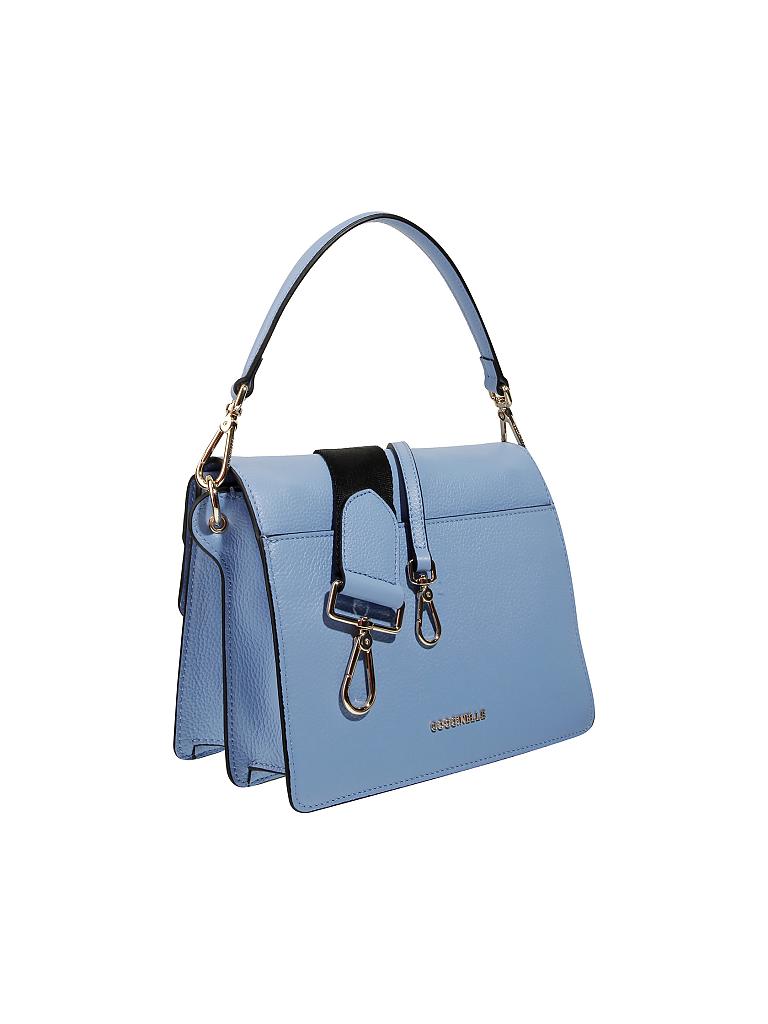 COCCINELLE | Ledertasche - Crossbody "Ambrine" | blau