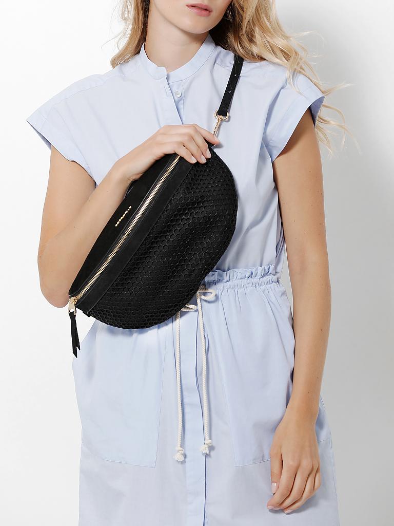 COCCINELLE | Ledertasche - Gürteltasche PERSEFONE | schwarz