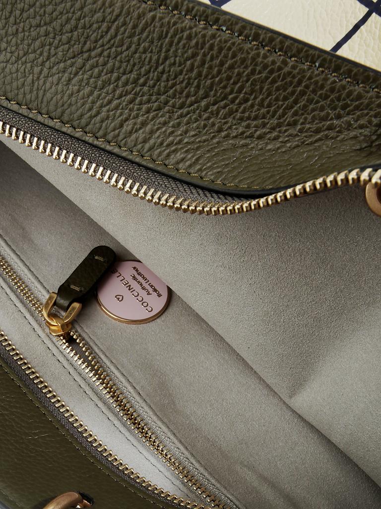 COCCINELLE | Ledertasche - Henkeltasche "Didi" | beige