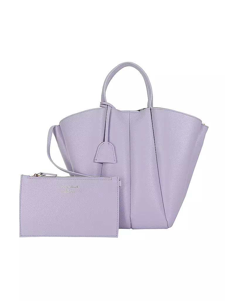 COCCINELLE | Ledertasche - Henkeltasche COCCINELLEBUNDIE Medium | lila