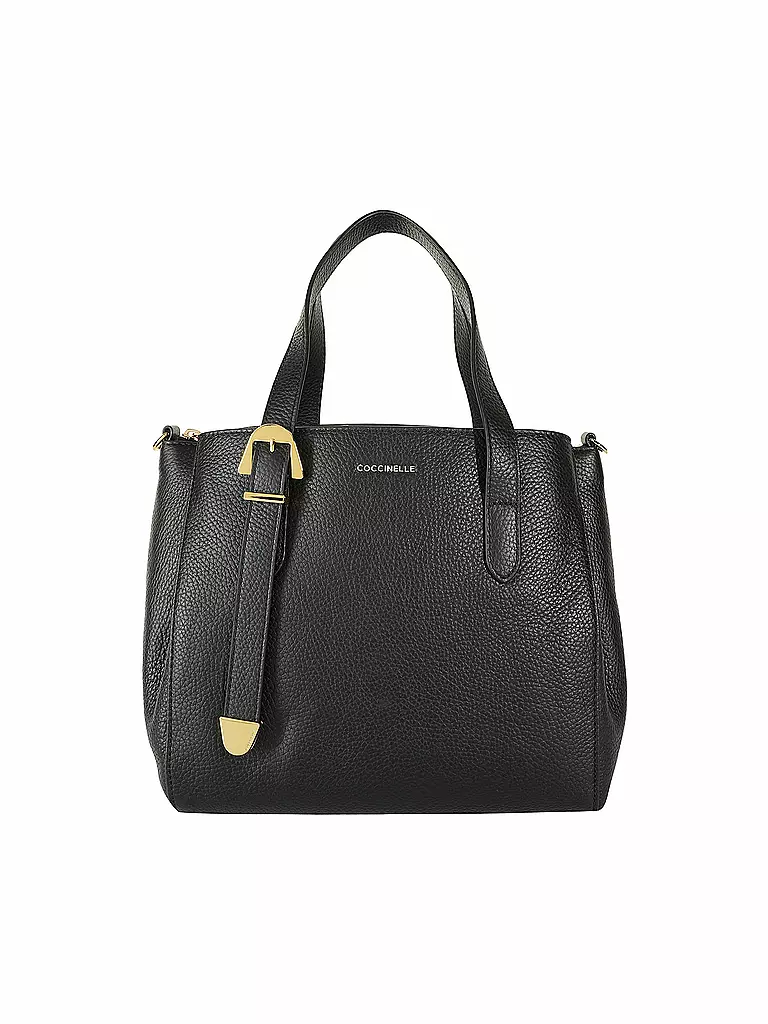 COCCINELLE | Ledertasche - Henkeltasche COCCINELLEGLEEN | schwarz