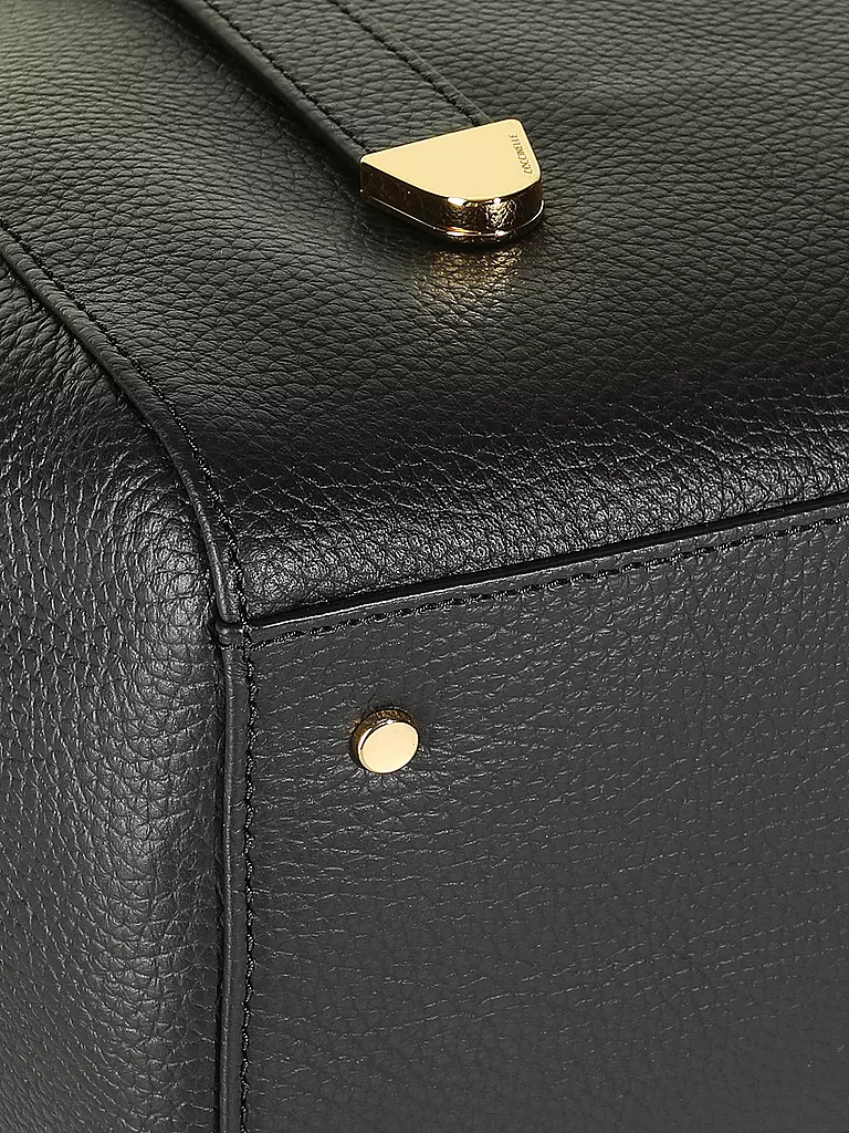 COCCINELLE | Ledertasche - Henkeltasche COCCINELLEGLEEN | schwarz