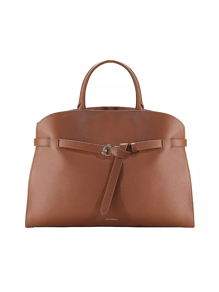 COCCINELLE | Ledertasche - Henkeltasche COCCINELLESABINE | braun