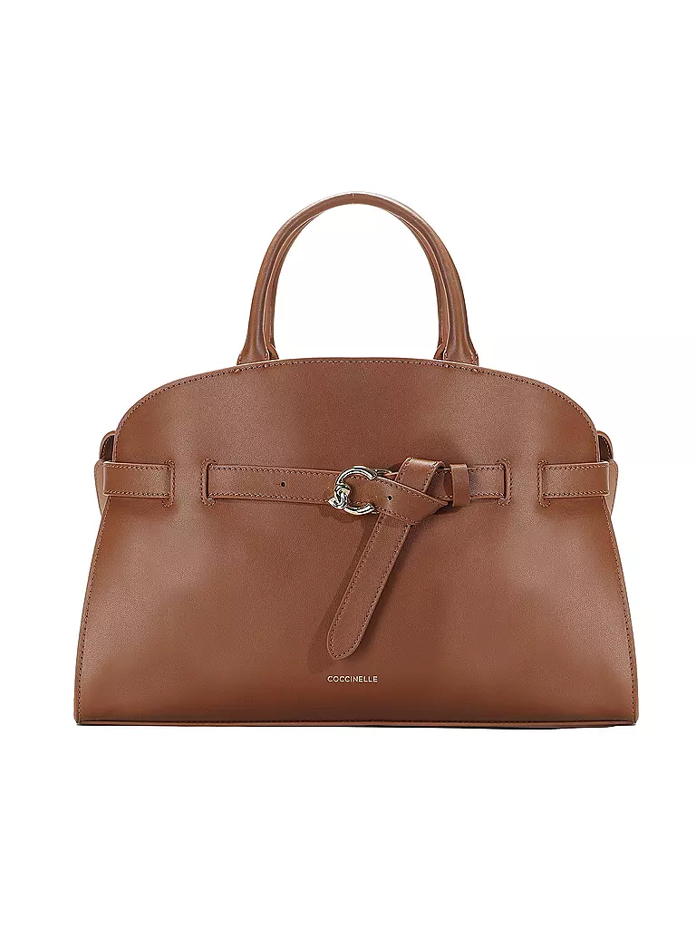 COCCINELLE | Ledertasche - Henkeltasche COCCINELLESABINE | braun