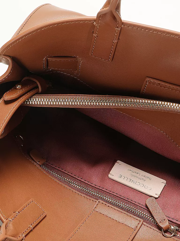 COCCINELLE | Ledertasche - Henkeltasche COCCINELLESABINE | braun